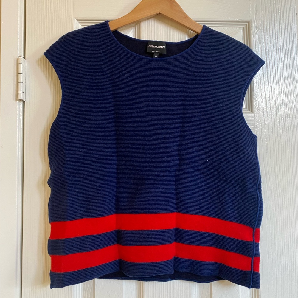 Giorgio Armani Top (runs like a size medium)